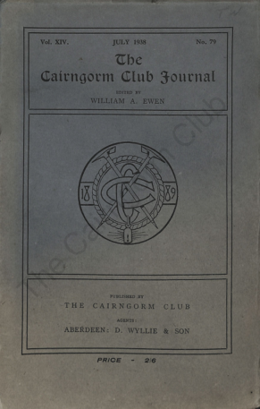 The Cairngorm Club Journal No 79 cover